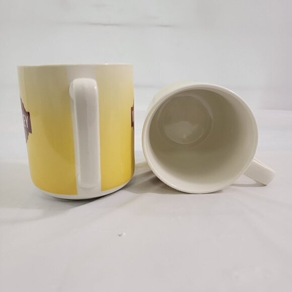 Wellsley Farms 12 Oz Porcelain Coffee Tea Mugs Cup – Set of 2 - Picture 13 of 14